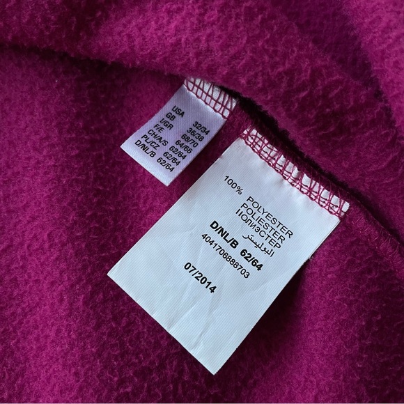 ULLA POPKEN Fleece Zip Waistcoat Gilet Outdoor Sleeveless Jacket Plus Size 36/38 - Picture 6 of 6